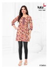 Femina Vol 1 By Kala Cotton Printed Wholesale Short Tops Suppliers In Mumbai
